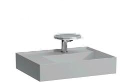 Laufen KARTELL BY LAUFEN Mosdó, polcfelület bal oldalon, speciálisan fedett lefolyóval túlfolyónyílás nélkül, csaplyuk nélkül , Matt szürke H8103357591121 (H8103357591121)