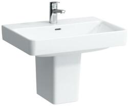 Laufen PRO S Mosdó csaplyuk nélkül, túlfolyónyílás nélkül, túlfolyócsatorna nyílása nélkül a lefolyószelepben , Fehér LCC bevonattal H8109644001421 (H8109644001421)