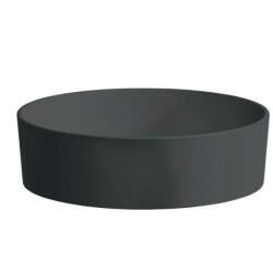Laufen KARTELL BY LAUFEN Mosdó tál túlfolyónyílás nélkül, csaplyuk nélkül , Graphite matt H8123317581121 (H8123317581121)