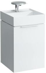 Laufen KARTELL BY LAUFEN Kézmosó, speciális rejtett lefolyóval túlfolyónyílás nélkül, csaplyuk nélkül , Fehér LCC bevonattal H8153314001121 (H8153314001121)