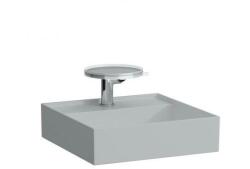 Laufen KARTELL BY LAUFEN Kézmosó, speciális rejtett lefolyóval túlfolyónyílás nélkül, csaplyuk nélkül , Matt szürke H8153317591121 (H8153317591121)