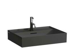 Laufen KARTELL BY LAUFEN Mosdó, alsó felülete csiszolt csaplyuk nélkül , Fekete matt H8163337161091 (H8163337161091)