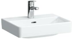 Laufen PRO S Kézmosó, alsó felülete csiszolt csaplyuk nélkül, túlfolyónyílás nélkül, túlfolyócsatorna nyílása nélkül a lefolyószelepben , Fehér LCC bevonattal H8169614001421 (H8169614001421)