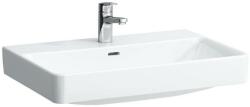 Laufen PRO S Mosdótál, alsó felülete csiszolt csaplyukkal , Fehér LCC bevonattal H8169674001081 (H8169674001081)
