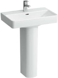Laufen PRO S Ráépíthető mosdó, kompakt csaplyuk nélkül, túlfolyónyílás nélkül, túlfolyócsatorna nyílása nélkül a lefolyószelepben , Fehér LCC bevonattal H8189594001421 (H8189594001421)