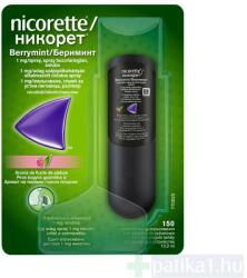  Nicorette Berrymint Quickspray 1 mg/adag szájnyálk. alk. spray 1x