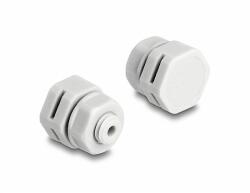 Delock Ventillációs csatlakozó M6 szürke 2 db. (60478) - dellaprint