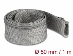 Delock Befont karmantyú zipzáras szorítóval hőállóság egészen 1 m x 50 mm-es szürke (20826)