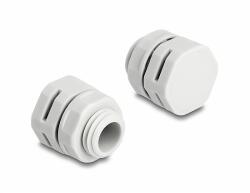 Delock Ventillációs csatlakozó M12 szürke 2 db. (60480) - dellaprint