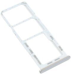  tel-szalk-1929694905 Samsung Galaxy M32 ezüst SIM kártya tálca (2 SIM kártyás telefonokhoz) (tel-szalk-1929694905)
