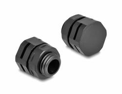 Delock Ventillációs csatlakozó M12 fekete 2 db. (60479)