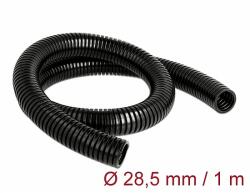 Delock Kábelvédő borítás 1 m x 28, 5 mm fekete (60459) - dellaprint