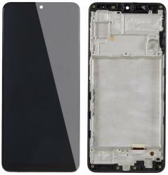 NBA001LCD10112002968 Samsung Galaxy A22 SM-A225 OLED kijelző érintővel fekete kerettel előlap (NBA001LCD10112002968)