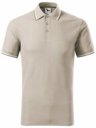 MALFINI Férfi galléros póló Focus - Jégkék | S (2325113)