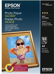 Epson Fényes fotópapír A4 Fotópapír, média - Nyomtatópapír 0, 05K , fényes, eredeti (C13S042539) - ecoprinting