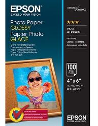 Epson Fényes fotópapír 10x15 Fotópapír, média - Nyomtatópapír 0, 1K , fényes, eredeti (C13S042548) - ecoprinting