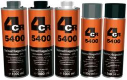 4CR 5400 Kőfelverődésvédő spray fekete/szürke 500ml (Fekete)