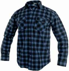 CXS Cămașă flanel de lucru TOM - Albastră | 48 (1660-001-411-48)