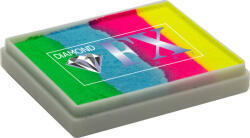 Diamond Fx uv-neon csíkos arcfesték - Happy Birthday 50g - mkkreativ