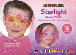 Eulenspiegel 6 színű arcfesték paletta - "Starlight palette