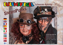 Eulenspiegel 6 színű arcfesték paletta - Steam Punks paletta