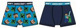 Fashion UK Minecraft gyerek boxeralsó kék 2 darab/csomag 6év (85FKC490506)