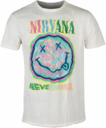 AMPLIFIED Tricou pentru bărbați NIRVANA - SCRIBBLE HAPPY FACE - VINTAGE WHITE - AMPLIFIED - ZAV210L34 VW