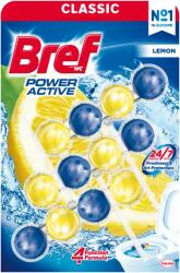 Bref Power Active Lemon WC frissítő 3 x 50 g - shoperia