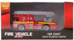  Fém tűzoltó jármű, 1: 64 6 féle (26051)