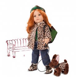 Götz Hannah baba kutyát sétáltat 50 cm (2259004)