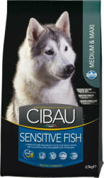 CIBAU Medium & Maxi Sensitive Fish 2x12+2 kg