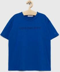 Calvin Klein gyerek póló nyomott mintás - kék 140