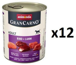 Animonda GranCarno Adult Beef & Lamb 12x800 g