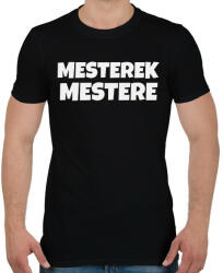 printfashion MESTEREK MESTERE 2 - Férfi póló - Fekete (10888588)