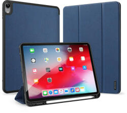 Dux Ducis Domo Series iPad Air 4 10.9" (2020) oldalra nyíló tok, sötétkék