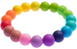 Biberschatz Bite bracelet Regenbogen mărgele pentru dentiție 1 buc