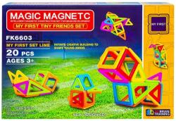 Joc constructii magnetic, 20 piese RB34084