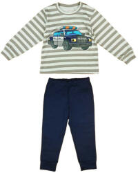 Andrea Kft 2 részes kisfiú pizsama rendőrautós mintával