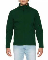 Gildan Uniszex kabát Gildan GISS800 Hammer Softshell Jacket -4XL, Forest Green