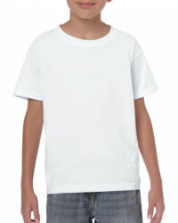 Gildan Gyerek póló Gildan GIB5000 Heavy Cotton Youth T-Shirt -S, White