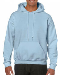 Gildan Uniszex kapucnis pulóver Gildan GI18500 Heavy Blend Adult Hooded Sweatshirt -M, Light Blue