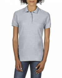 Gildan Női galléros póló Gildan GIL85800 premium Cotton Ladies' Double piqué polo -XL, RS Sport Grey