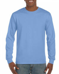 Gildan Uniszex póló Gildan GI2400 Ultra Cotton Felnőtt Hosszú Ujjú póló -4XL, Carolina Blue