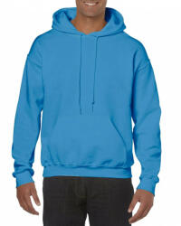 Gildan Uniszex kapucnis pulóver Gildan GI18500 Heavy Blend Adult Hooded Sweatshirt -M, Sapphire