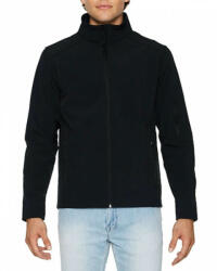 Gildan Uniszex kabát Gildan GISS800 Hammer Softshell Jacket -4XL, Black