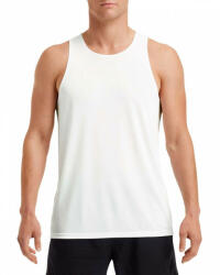 Gildan Férfi Gildan GI46200 performance Adult Core Singlet -S, White