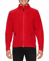 Gildan Uniszex kabát Gildan GIPF800 Hammer Micro-Fleece Jacket -4XL, Red