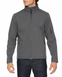 Gildan Uniszex kabát Gildan GISS800 Hammer Softshell Jacket -3XL, Charcoal