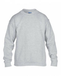 Gildan Gyerek pulóver Gildan GIB18000 Heavy Blend Youth Crewneck Sweatshirt -S, Sport Grey