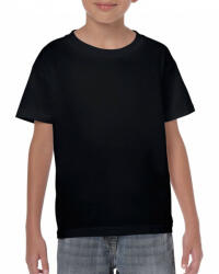 Gildan Gyerek póló Gildan GIB5000 Heavy Cotton Youth T-Shirt -L, Black